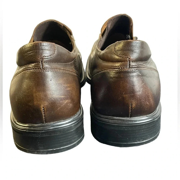 ALDO Vintage Leather Slip On Brown Size  45/11-11.5 - Picture 7 of 11